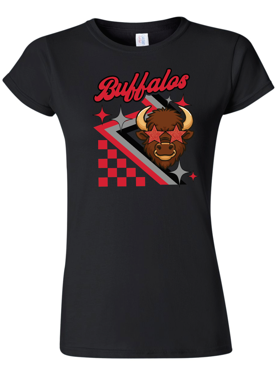 Buffalos Womens Gildan Softstyle T-Shirt