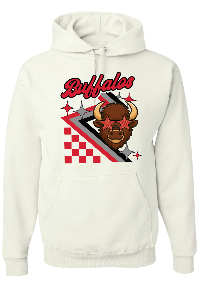 Buffalos Jerzees NuBlend® Hooded Sweatshirt