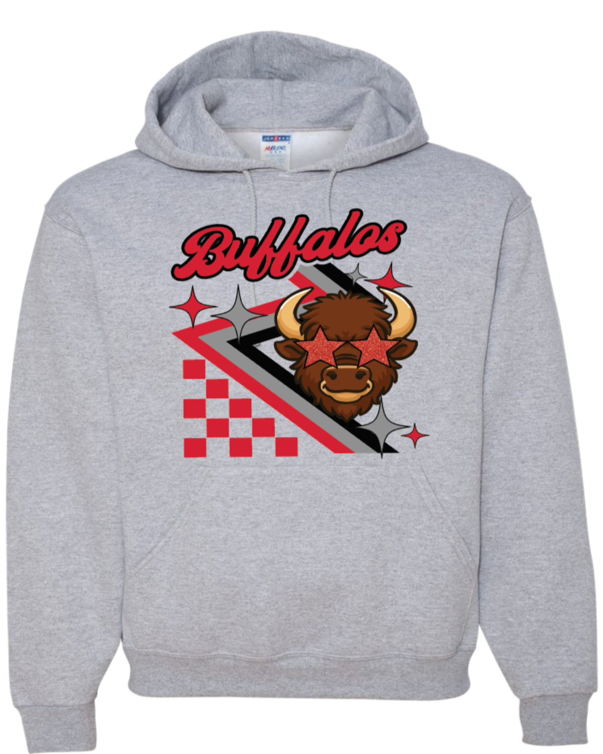 Buffalos Jerzees NuBlend® Hooded Sweatshirt