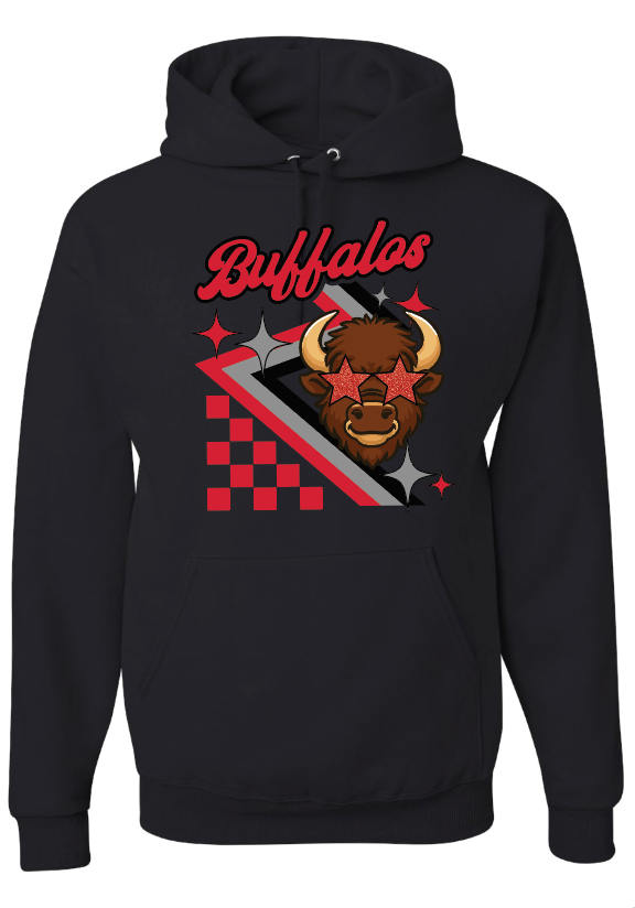 Buffalos Jerzees NuBlend® Hooded Sweatshirt