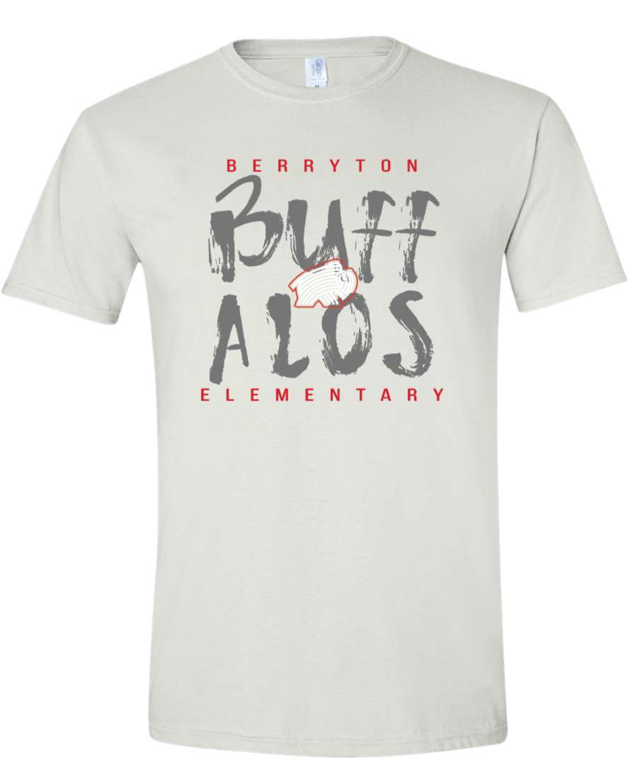 Berryton Elementary Buffalos Gildan Softstyle T-Shirt