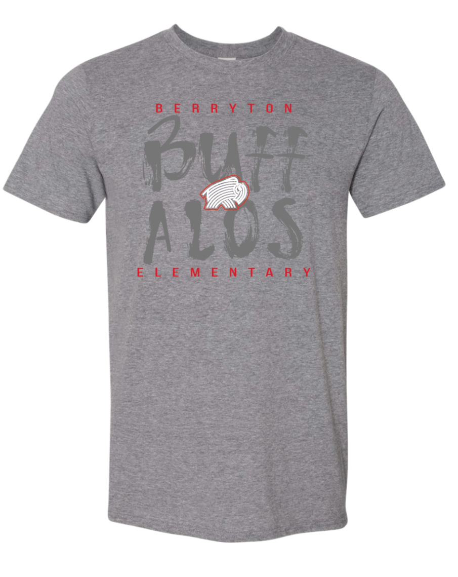 Berryton Elementary Buffalos Gildan Softstyle T-Shirt