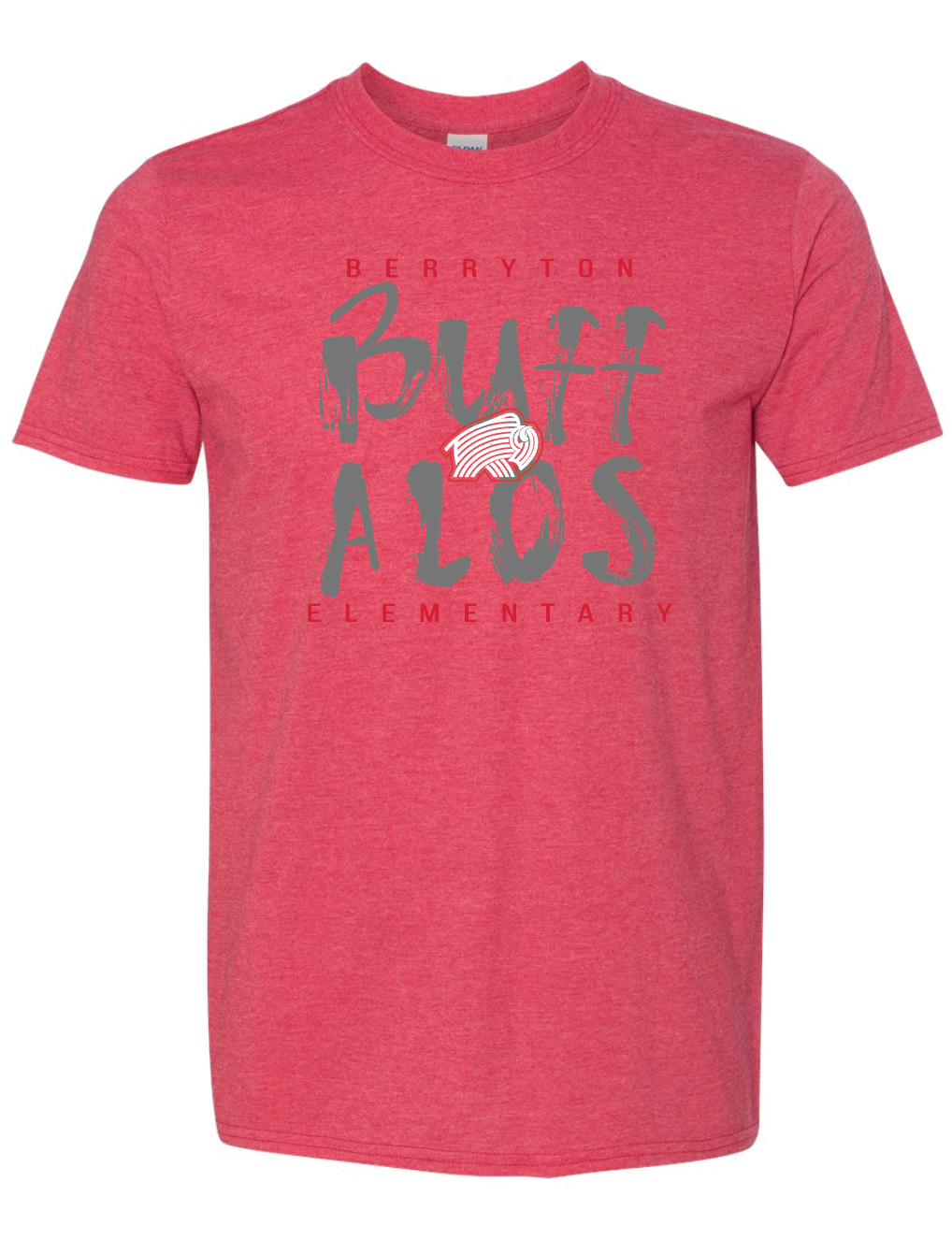 Berryton Elementary Buffalos Gildan Softstyle T-Shirt