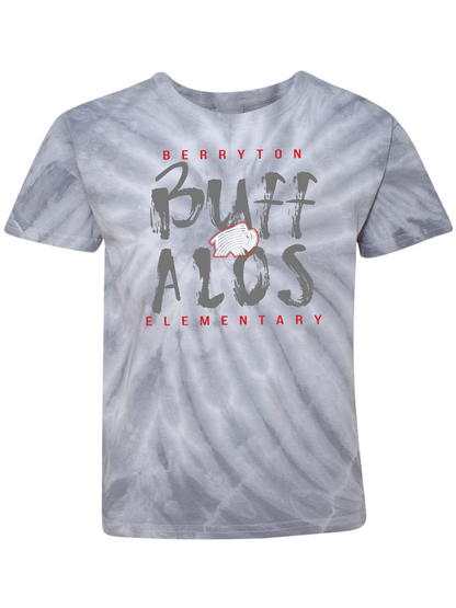 Berryton Elementary Buffalos Tie-Dyed T-Shirt