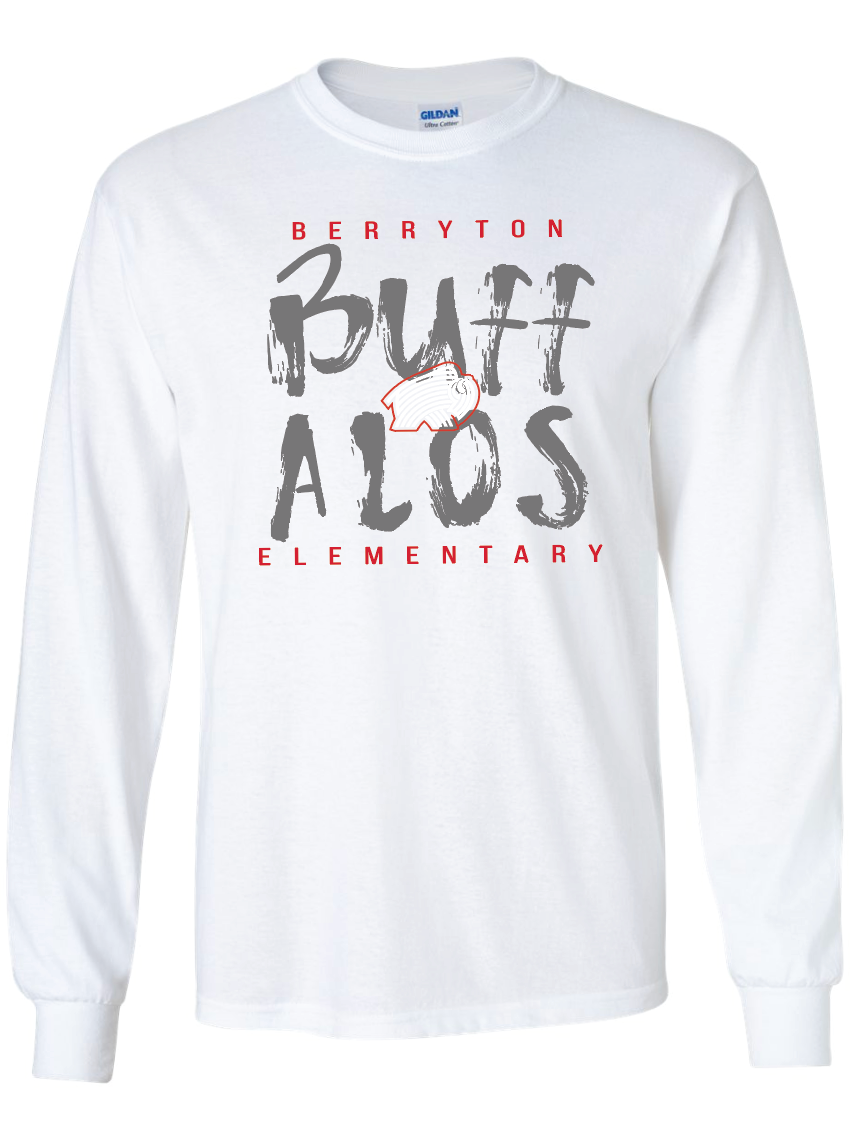 Berryton Elementary Buffalos Long Sleeve T-Shirt