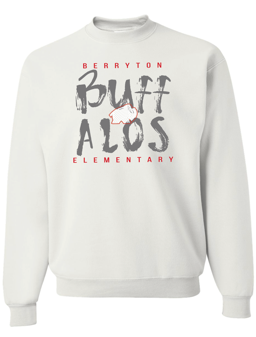 Berryton Elementary Buffalos Crew Sweatshirt
