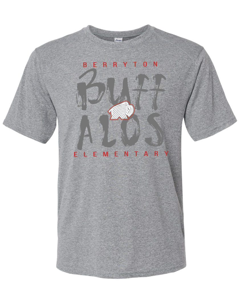 Berryton Elementary Buffalos Paragon Performance T-shirt