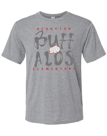 Berryton Elementary Buffalos Paragon Performance T-shirt