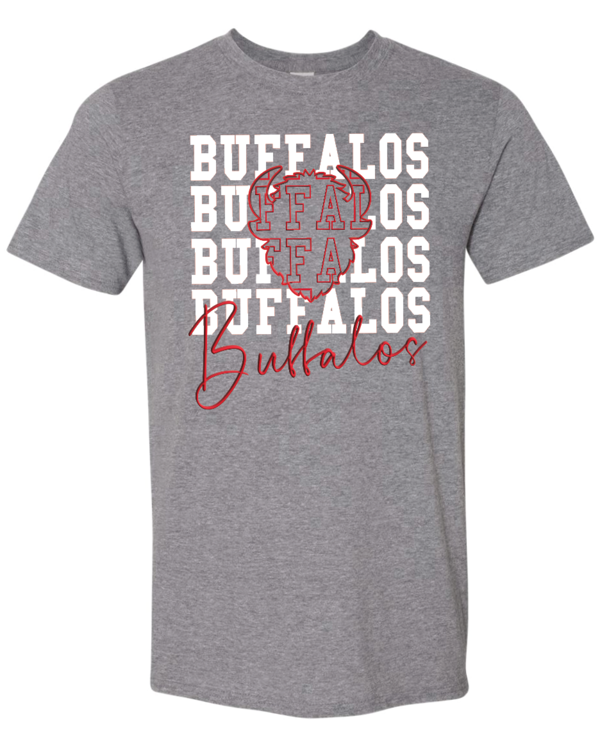Buffalos on Repeat Gildan Softstyle T-Shirt