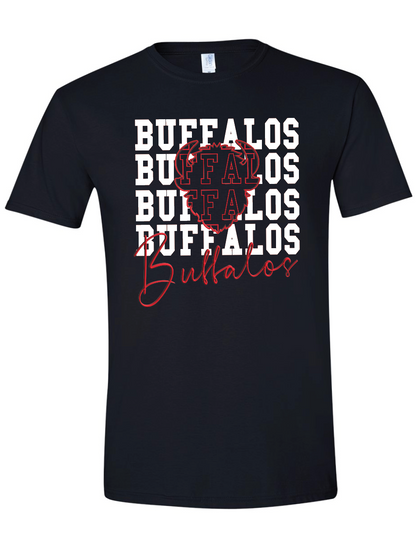 Buffalos on Repeat Gildan Softstyle T-Shirt
