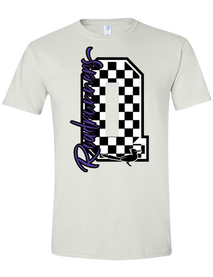 Checkered Q Tee