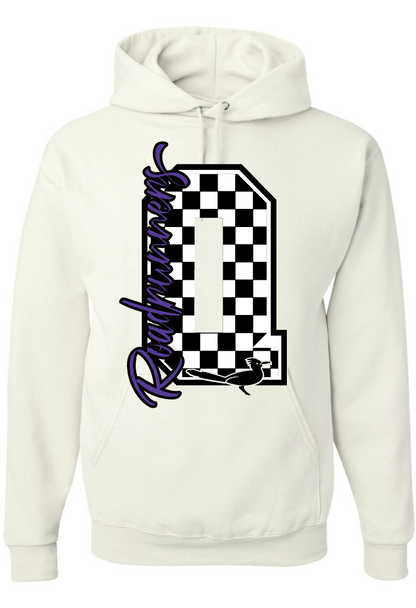 Checkered Q Nublend Hooded Sweatshirt