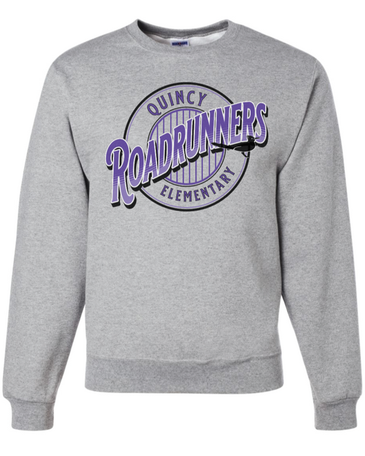 Quincy Roadrunners Crew Sweatshirt
