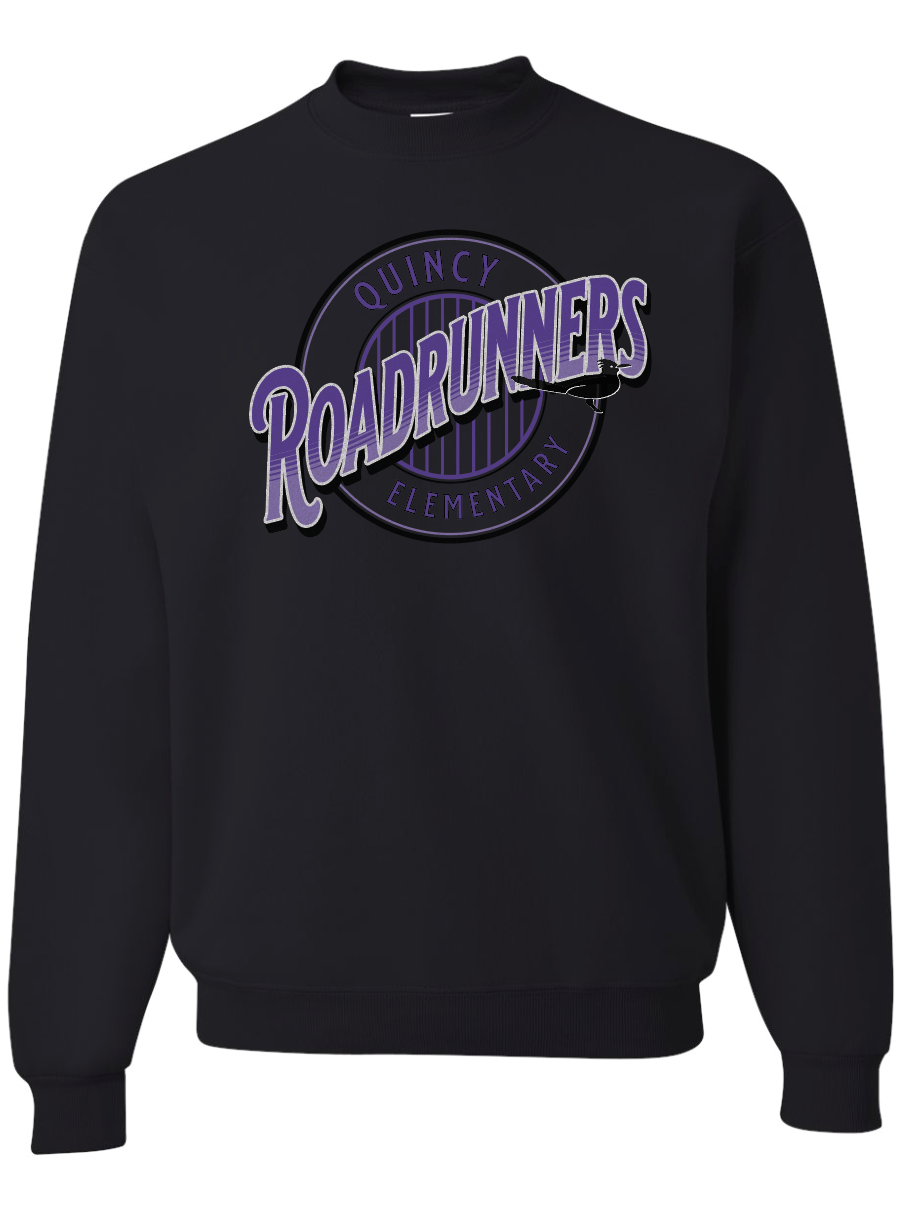 Quincy Roadrunners Crew Sweatshirt