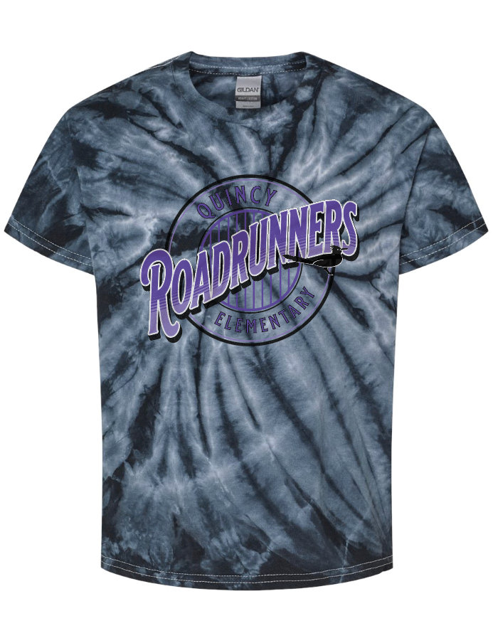 Quincy Roadrunners Tie Dye T-shirt