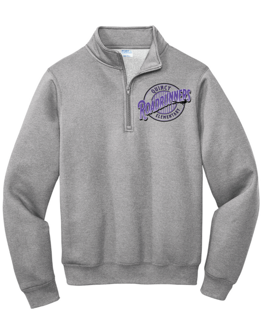 Quincy Roadrunners Fleece Quarter-Zip Pullover
