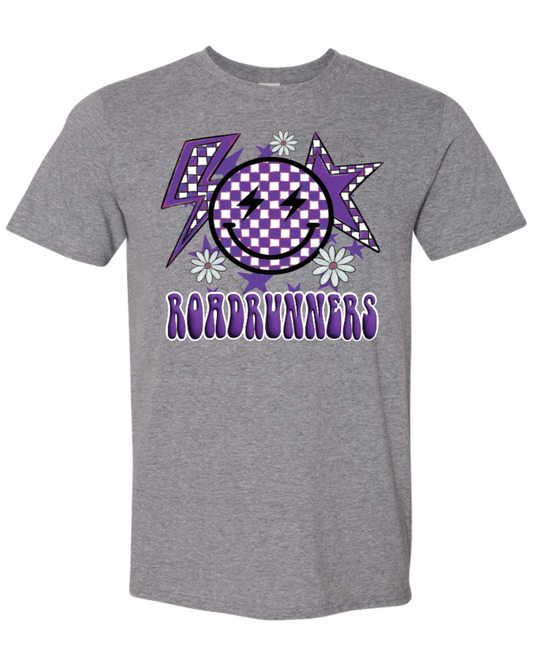 Roadrunners Happy Face Tee