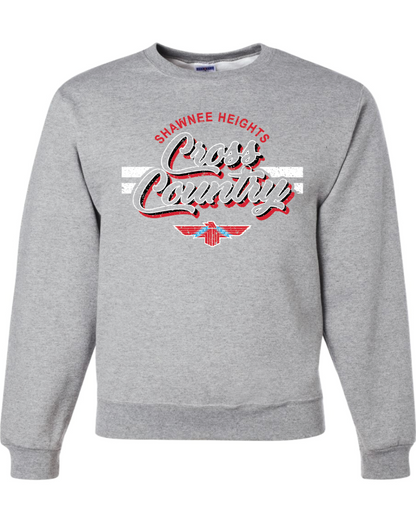 Shawnee Heights Cross Country Nublend Crew Sweatshirt