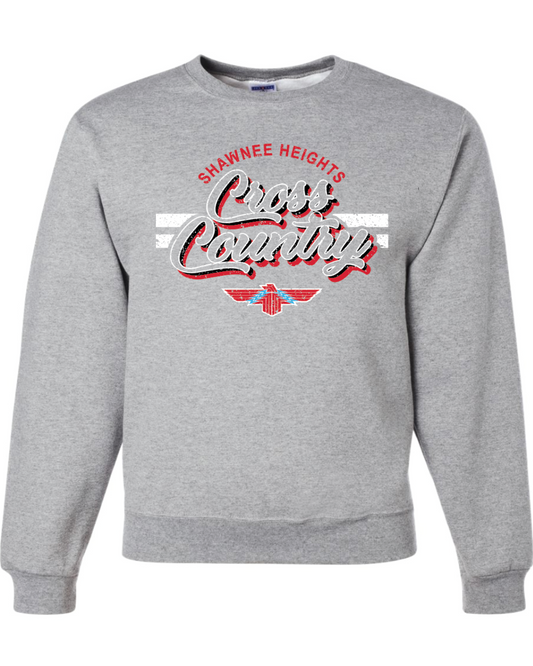 Shawnee Heights Cross Country Nublend Crew Sweatshirt