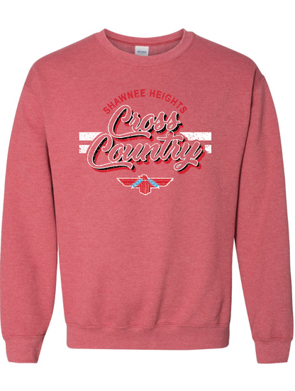 Shawnee Heights Cross Country Nublend Crew Sweatshirt