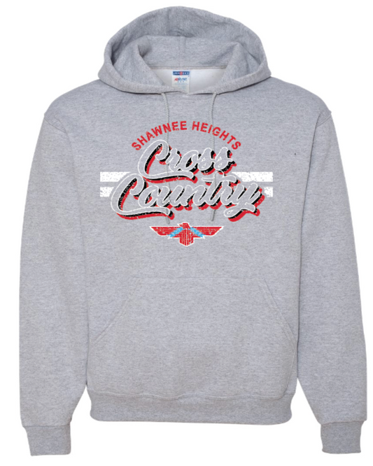 Shawnee Heights Cross Country NuBlend® Hooded Sweatshirt