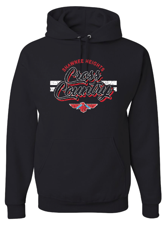Shawnee Heights Cross Country NuBlend® Hooded Sweatshirt
