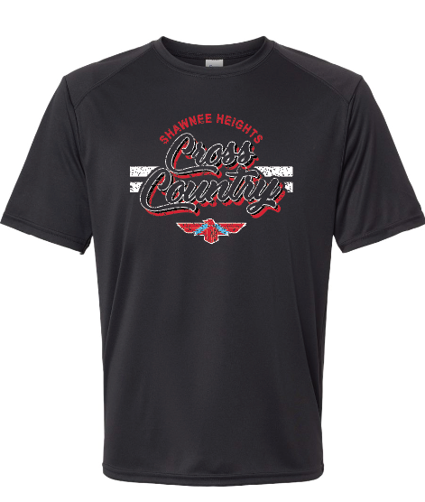 Shawnee Heights Cross Country Paragon Performance T-shirt