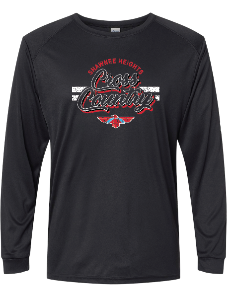 Shawnee Heights Cross Country Paragon Performance Long Sleeve T-shirt