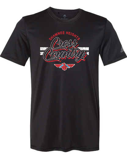 Shawnee Heights Cross Country Adidas Sports T-shirt