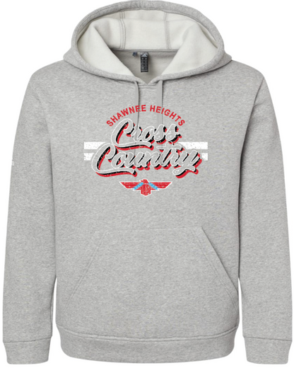 Shawnee Heights Cross Country Adidas Fleece Hooded Sweatshirt