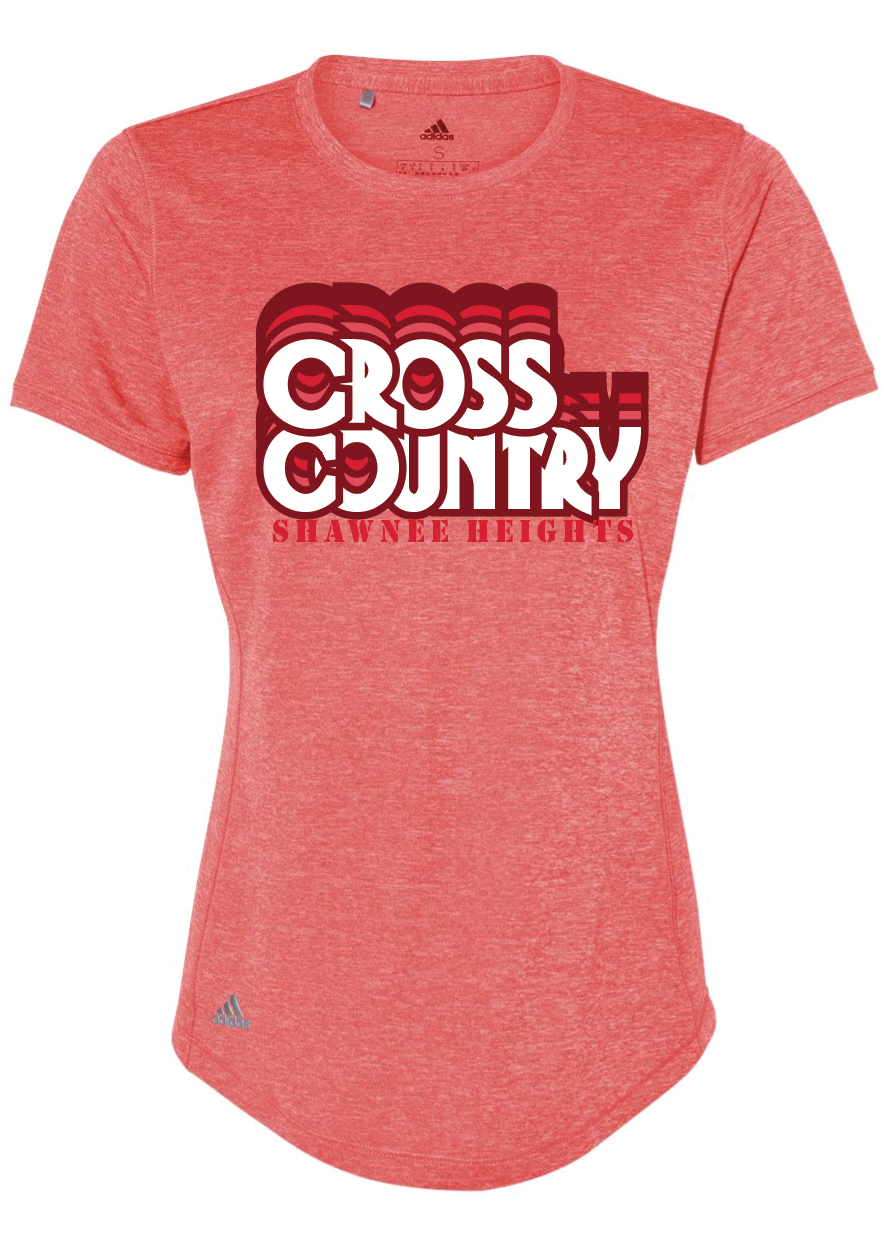Thunderbirds Track and Field Red Adidas Womens Sports T-shirt
