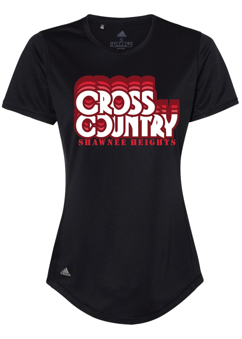 Thunderbirds Track and Field Red Adidas Womens Sports T-shirt