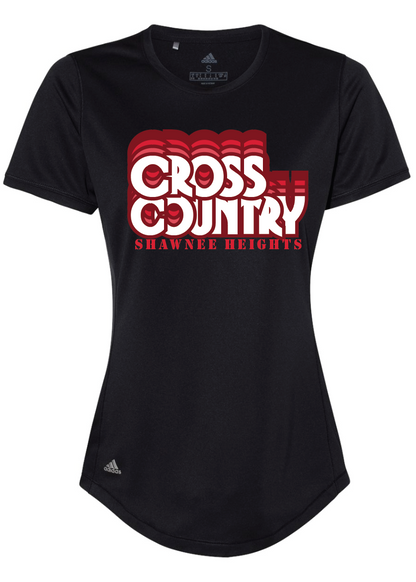 Thunderbirds Track and Field Red Adidas Womens Sports T-shirt