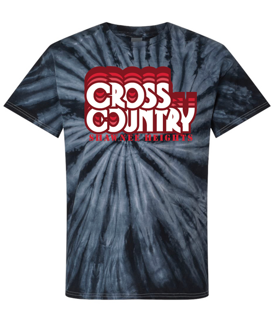 Thunderbirds Track and Field in Red T-Shirt Tie Dye T-shirt