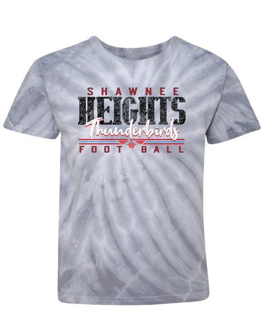 Heights Football Tie Dye T-shirt