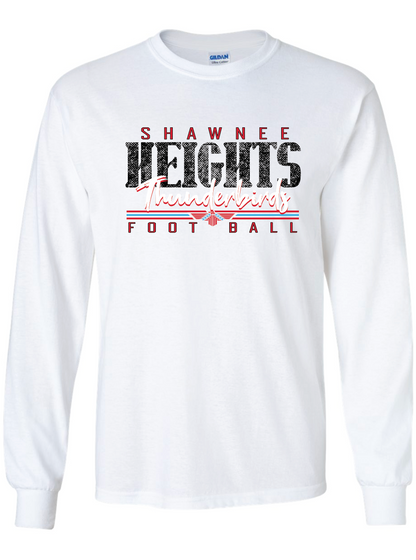 Heights Football Gildan Ultra Cotton Long Sleeve T-Shirt