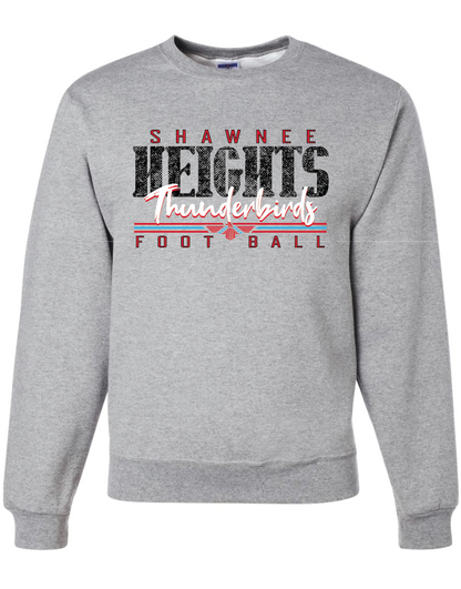 Heights Football Jerzees Nublend Crew Sweatshirt