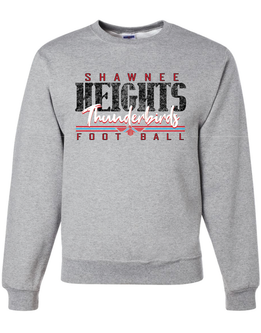 Heights Football Jerzees Nublend Crew Sweatshirt