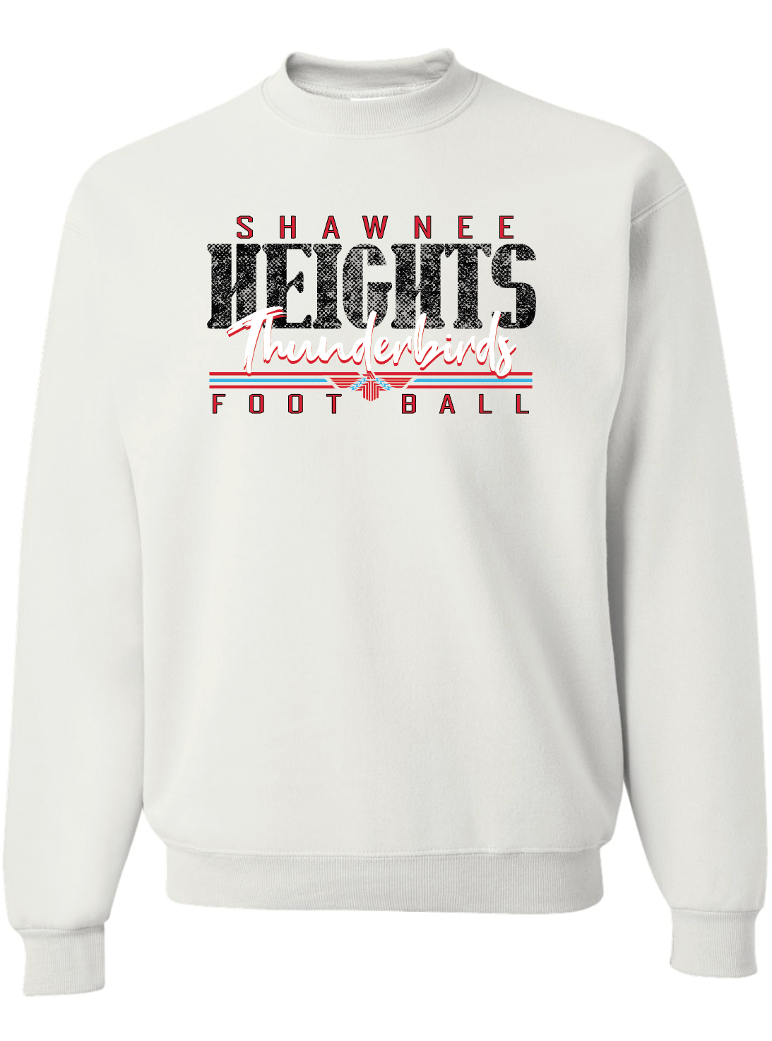 Heights Football Jerzees Nublend Crew Sweatshirt