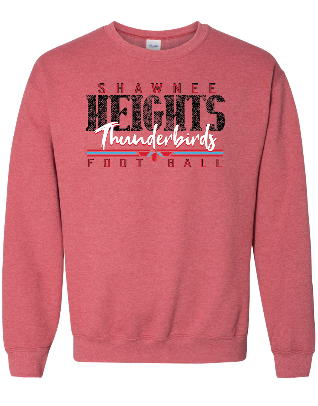 Heights Football Jerzees Nublend Crew Sweatshirt