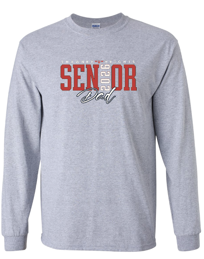 Custom Shawnee Heights Senior Long Sleeve T-Shirt