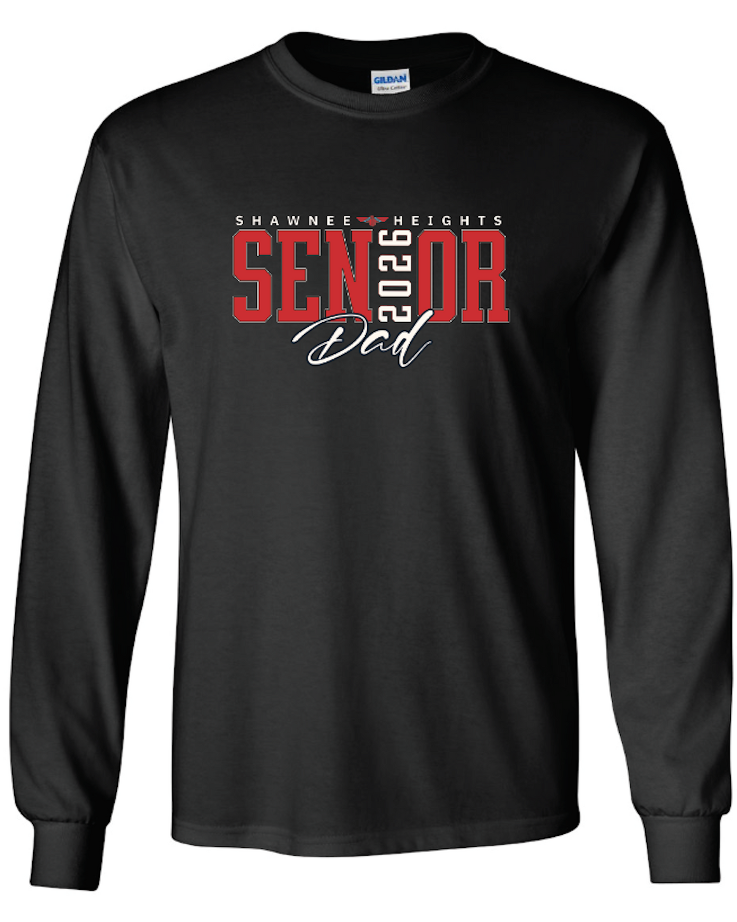 Custom Shawnee Heights Senior Long Sleeve T-Shirt