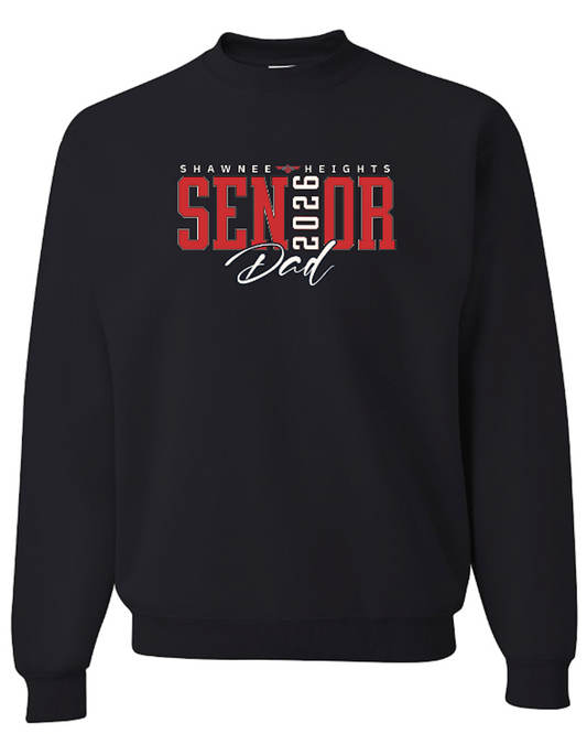 Custom Shawnee Heights Senior Crew Sweatshirt
