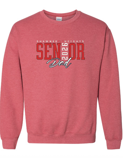 Custom Shawnee Heights Senior Crew Sweatshirt