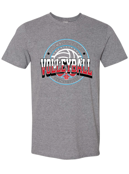 Shawnee Heights Volleyball Gildan Softstyle T-Shirt