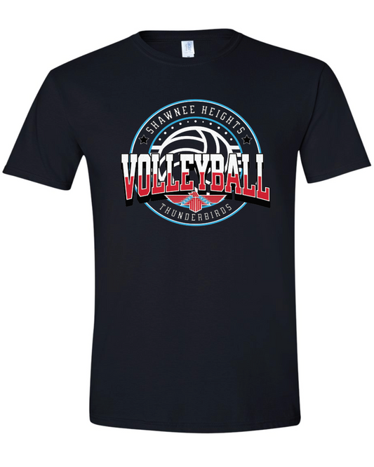 Shawnee Heights Volleyball Gildan Softstyle T-Shirt