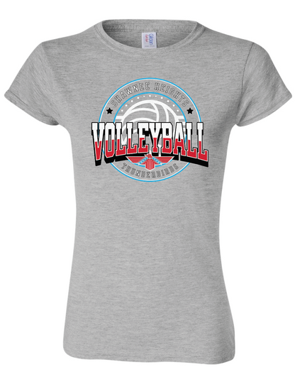 Shawnee Heights Volleyball Gildan Softstyle T-Shirt