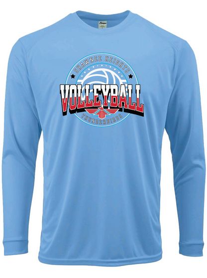 Shawnee Heights Volleyball Paragon Performance Long Sleeve T-shirt