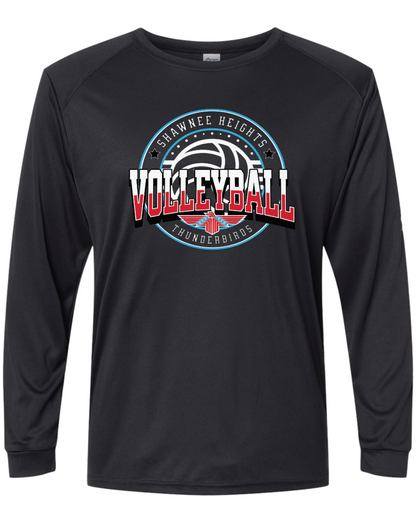 Shawnee Heights Volleyball Paragon Performance Long Sleeve T-shirt