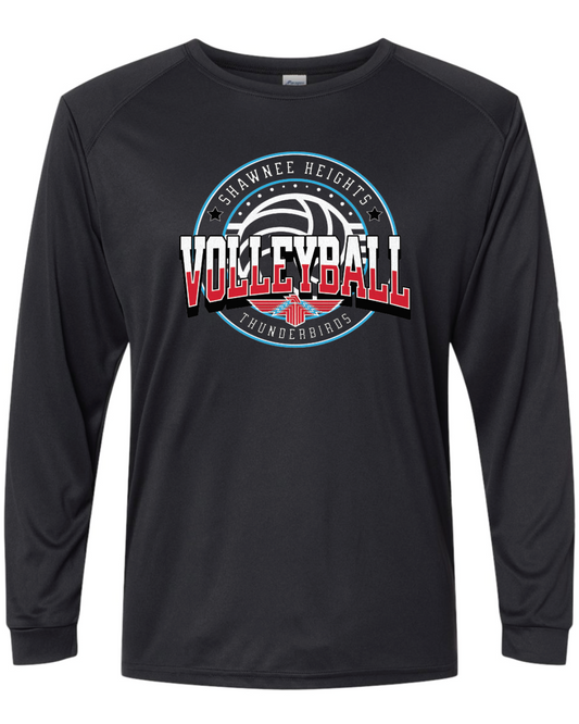 Shawnee Heights Volleyball Paragon Performance Long Sleeve T-shirt